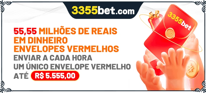 Participe da Promoção de Envelope Vermelho na 3355bet.com e Ganhe até R$5.555,00!