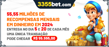 Participe do Bônus Bilionário da 3355bet: R$ 55,55 milhões em Promoções!